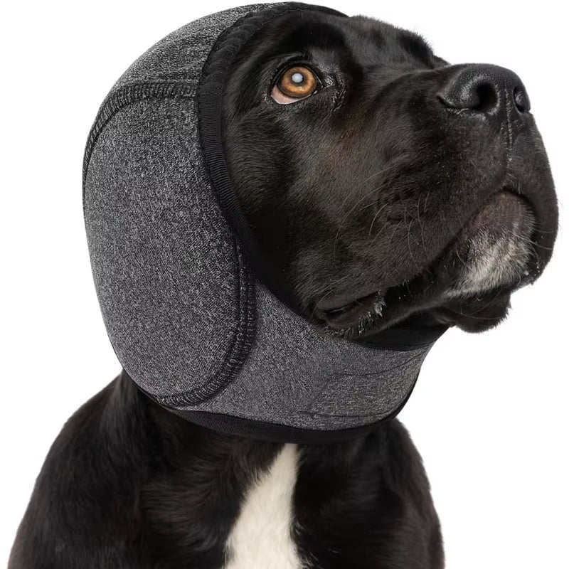Dog Ear Muffs for Noise Cancelling Anxiety Relief Calming Aid during Grooming Bath Force Dry Head Shake Prevention Pet Safety